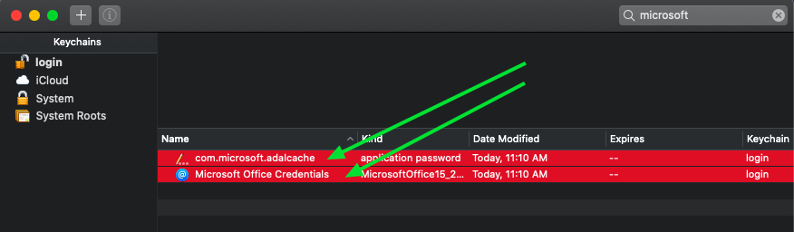 authentication failed when connecting to o365 on mac