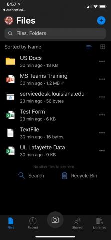 onedrive download android files save greyed out folders